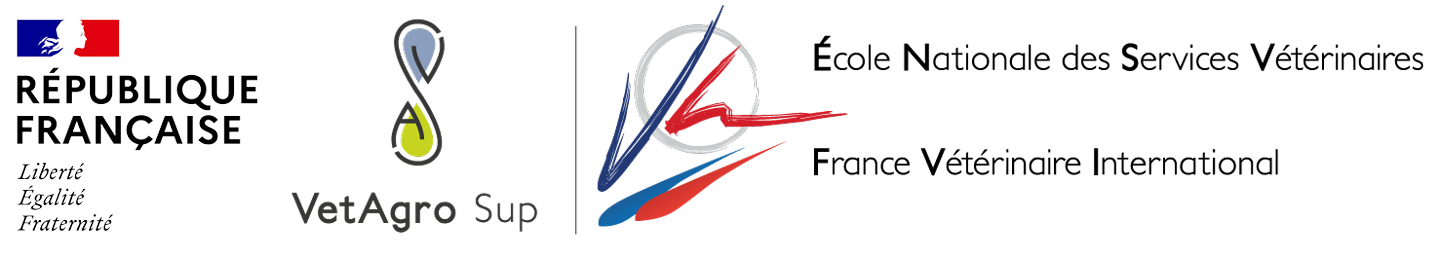 École Nationale des Services Vétérinaires – France Vétérinaire International Logo